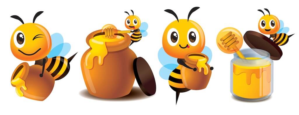 Honung bin
