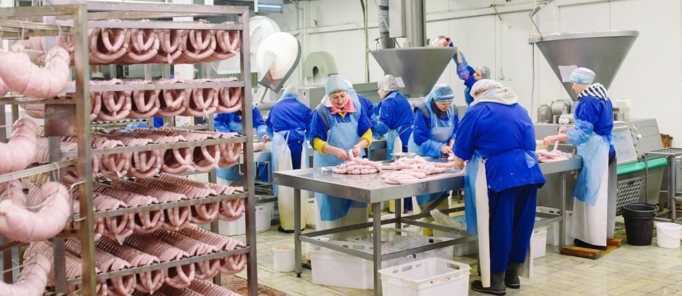 Bearbetat Kött Fabrik