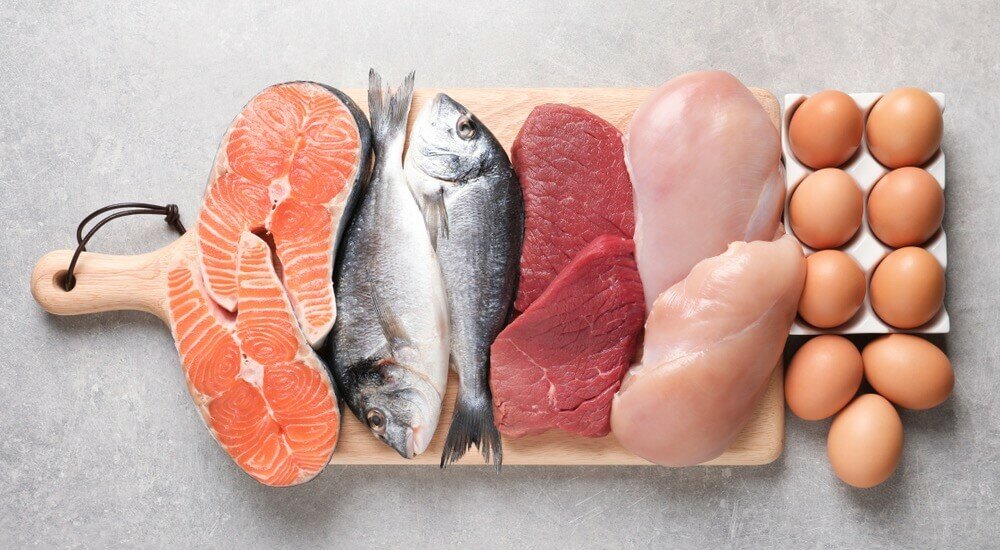 Konsumera magert protein