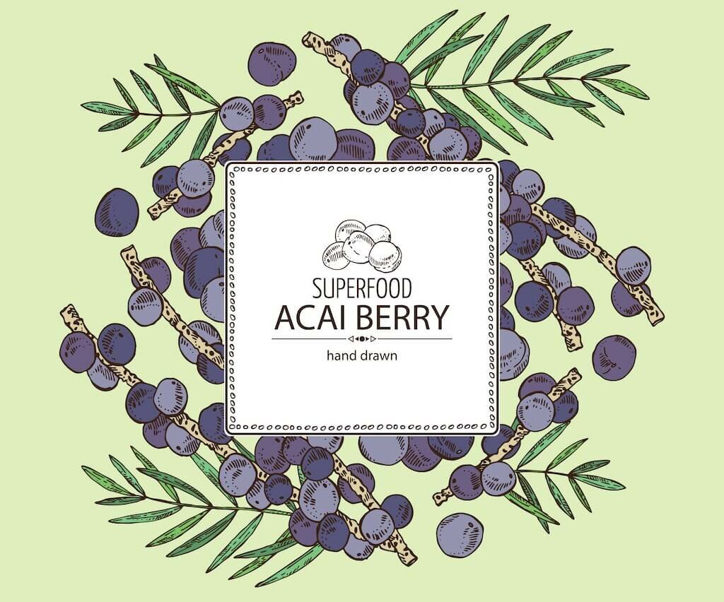 Acai Bär Hälsosamma